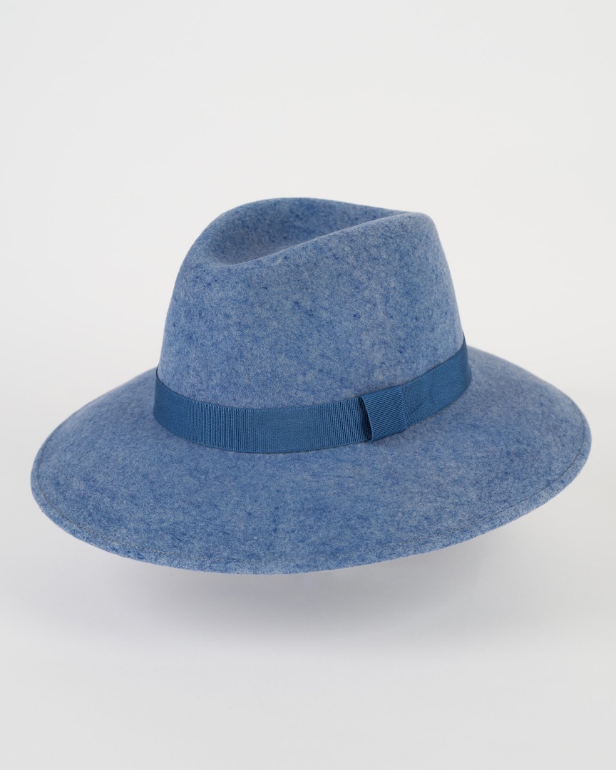 Celeste Blue Felt Hat