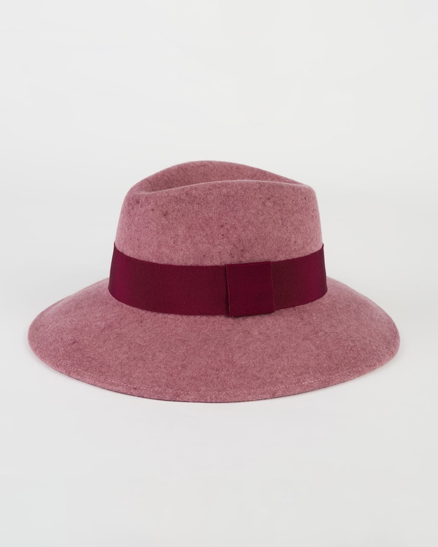 Fresa Pink Felt Hat