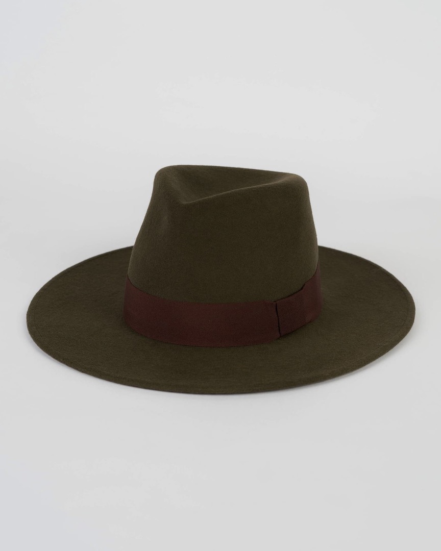 Khaki felt hat Depp